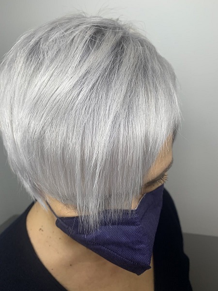 Harmony Parrucchieri Seregno - capelli grigio bianco